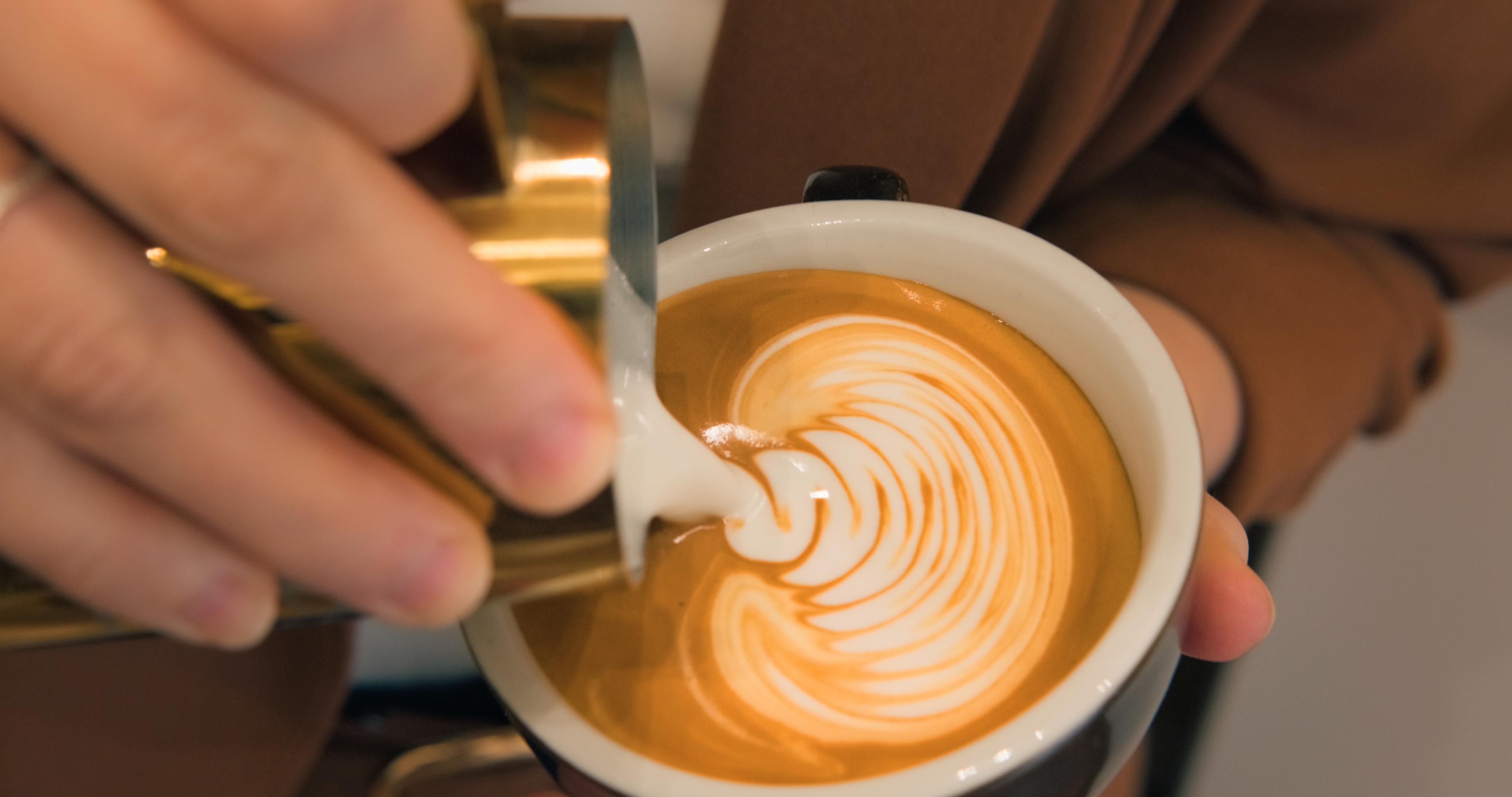 Café latte de Sara Solanas Barista